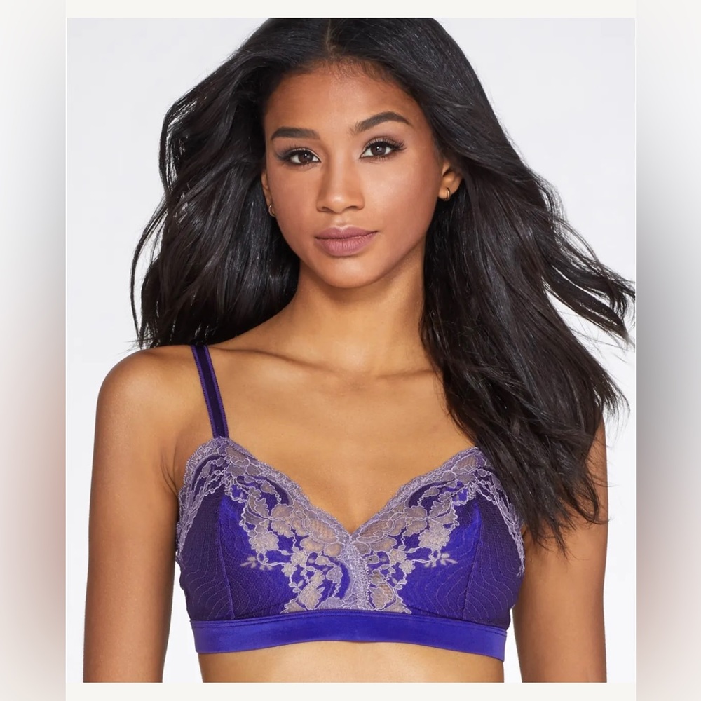Wacoal Electric Blue Lace Bralette